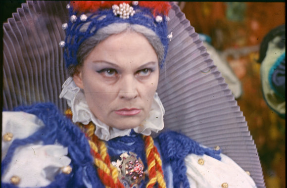 Aldona Jodkaitė vaidina karalienę Boną / NKDT nuotr.