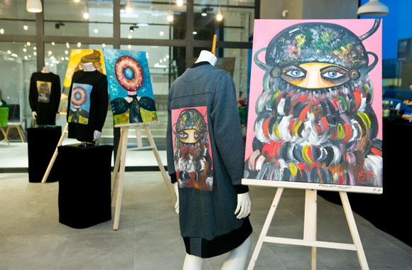 Parodos ir naujausios Dianos Vapsvės kolekcijos „moteris#befiltro” pristatymo akimirka