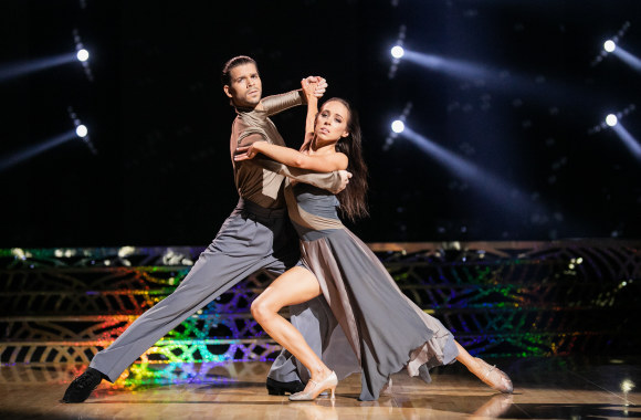 Kristina Radžiukynaitė ir Justas Girdvainis / E.Blaževič LRT nuotr.