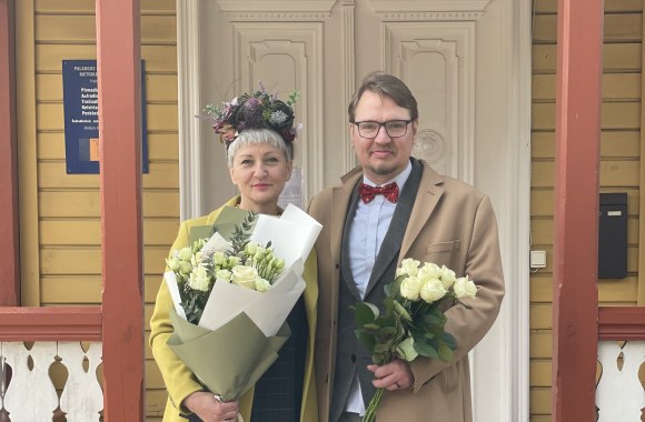 Miglė Kosinskaitė ir Peeteris Krosmannas / Asmeninio albumo nuotr.