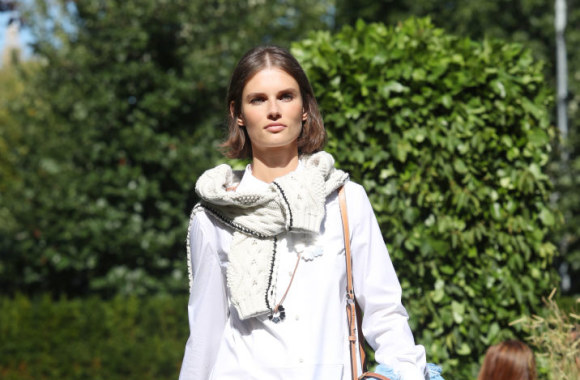 „Tory Burch“ 2018 m. pavasaris-vasara. Manekenė Giedrė Dukauskaitė