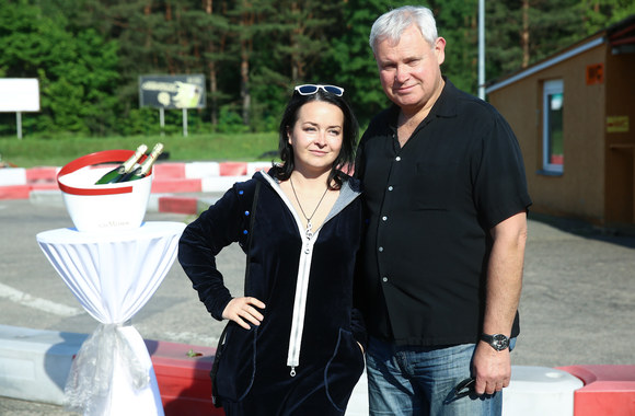 Vytautas Grubliauskas su žmona