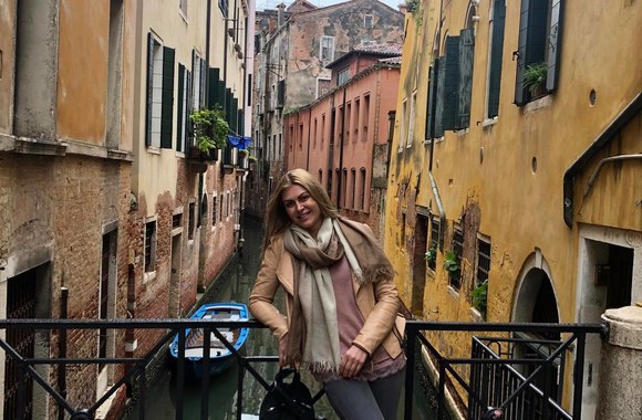 Eglės Jackaitės kelionės akimirka/Asmeninio albumo nuotr.