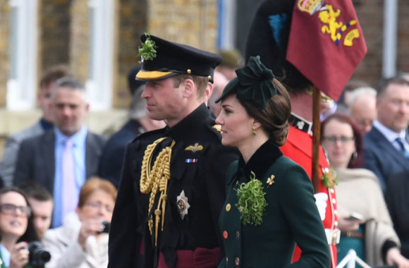 Princas Williamas ir Kembridžo kunigaikštienė Catherine dalyvavo oficialiame priėmime