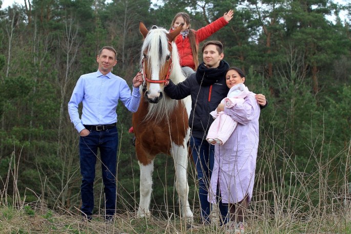  Rūta Morozovienė su šeima / Rūtos Andre nuotr.