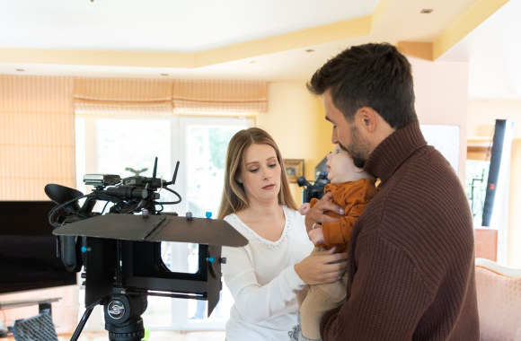 Serialo „Monikai reikia meilės“ filmavimo akimirka / Gretos Skaraitienės / „ŽMONĖS Foto“ nuotr.