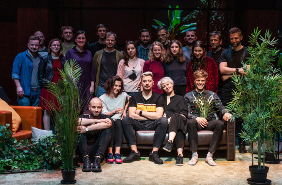 Spektaklis „12 gramų į šiaurę“ /Gretos Skaraitienės/„Žmonės Foto“ nuotr.