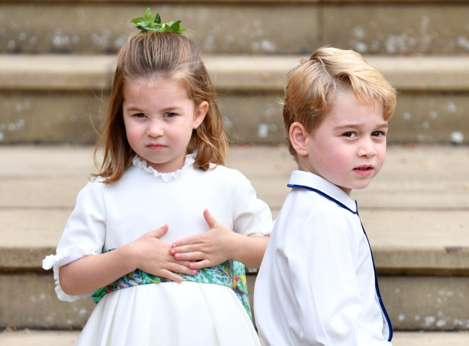 Princesė Charlotte ir princas George'as