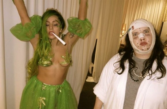 Lady Gaga Helovino vakarėlyje