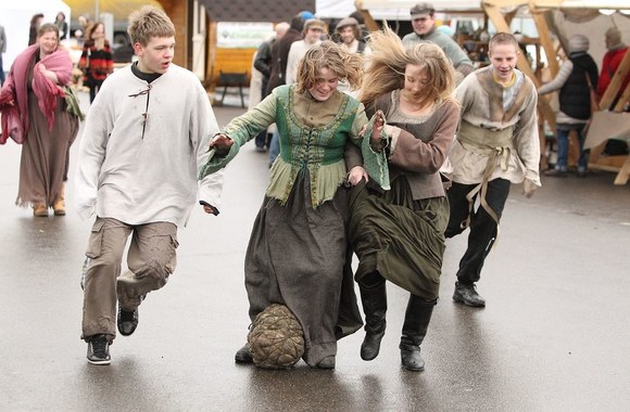 „Putbalo“ žaidimo akimirka