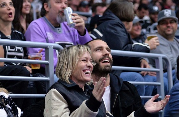 Robin Wright ir Clement Giraudet