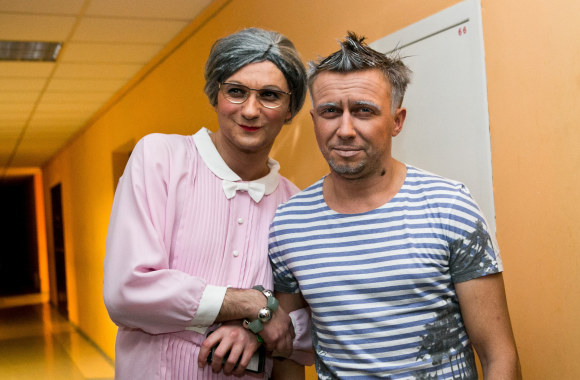 Eimutis Kvoščiauskas ir Marius Jampolskis 