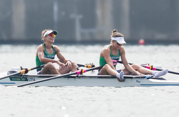 Lietuviai irklavimo varžybose Tokijuje / Vytauto Dranginio nuotr.