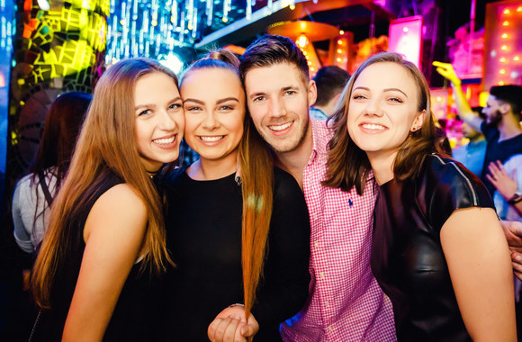 Vakarėlio Vilniaus naktiniame klube „Mojo Lounge“ akimirka
