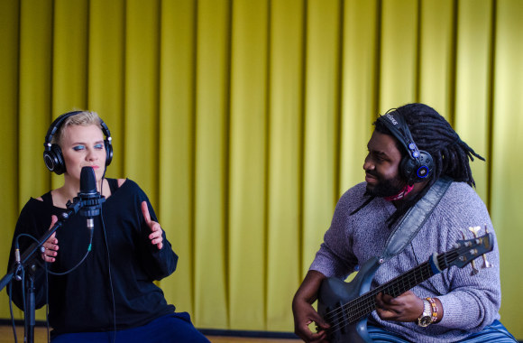 Monika Juškevičiūtė (Nika Ganga) ir Kenas Cassie / Robertos Kalinauskaitės nuotr.