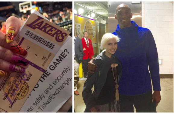 Simona Milinytė ir Kobe Bryantas