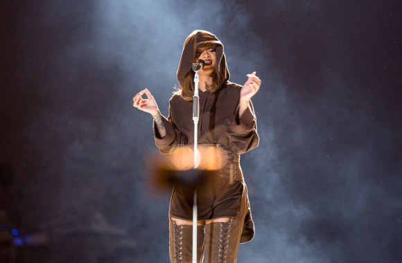 Rihanna „Sziget“ festivalyje Vengrija