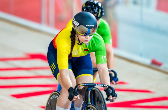 Simona Krupeckaitė bei Miglė Marozaitė – Moterų komandinio sprinto varžybose / Vytauto Dranginio nuotr.