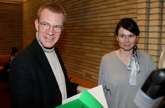 Nacionaliniame dramos teatre Valentinas Masalskis susitiko su savo gerbėjais