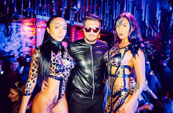 Vakarėlio akimirka klube „Mojo Lounge“