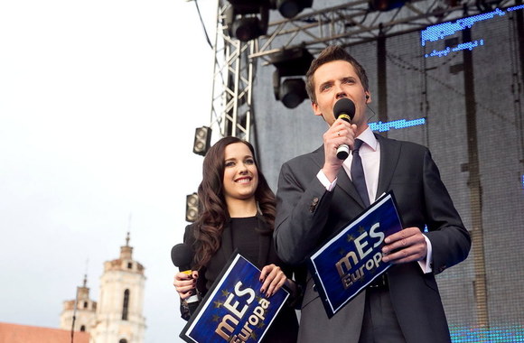 Rolandas Vilkončius ir Ugnė Skonsmanaitė