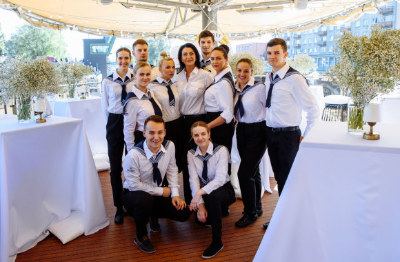 Klaipėdos  laive-restorane „Das Boot“ surengtas vakarėlis