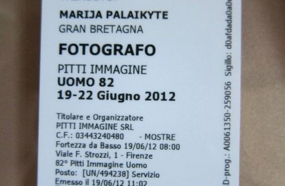 „Pitti Uomo“ parodos leidimas