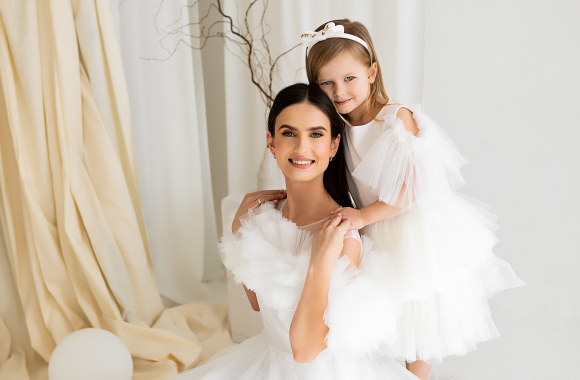 Agnė Juškienė su dukra Eva / Karolinos Funkienės nuotr.