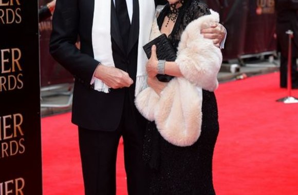 Brianas May su žmona Anita Dobson