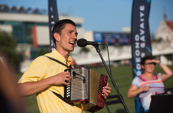 Martyno Levickio neįprasto koncerto akimirkos
