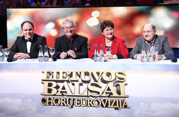 Chorų kovų filmavimo akimirka  