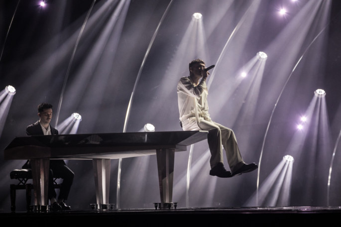 Italijos atstovai „Eurovizijoje'22“ Mahmood ir Blanco / EBU nuotr.