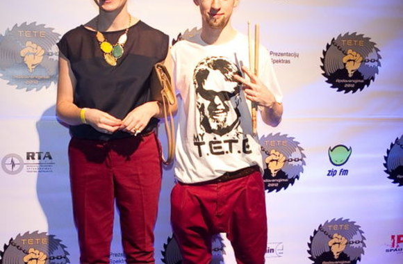 Apdovanojimų akimirka