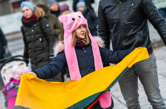 Klaipėdos šviesų festivalis / Domo Rimeikos nuotr.
