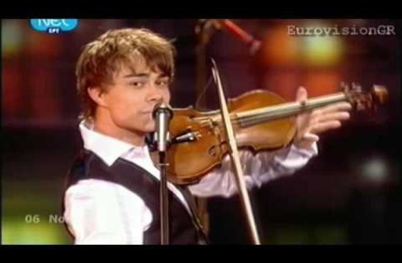 VIDEO kadras: Aleksandro Rybako eurovizinis pasirodymas