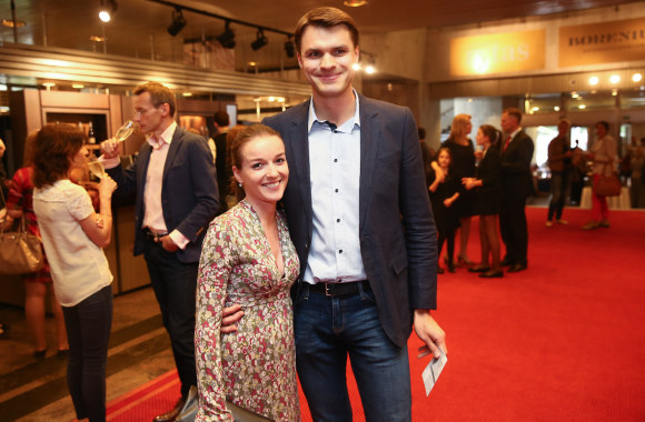 Domas Dargis su žmona Gintare