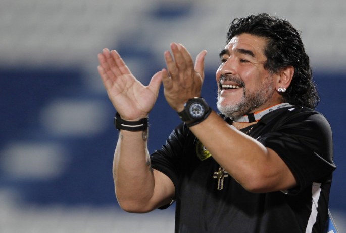 Diego Maradona / „Reuters“/„Scanpix“ nuotr.