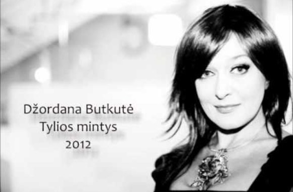 VIDEO kadras: Senoji Džordanos Butkutės kūrinio „Tylios mintys“ versija