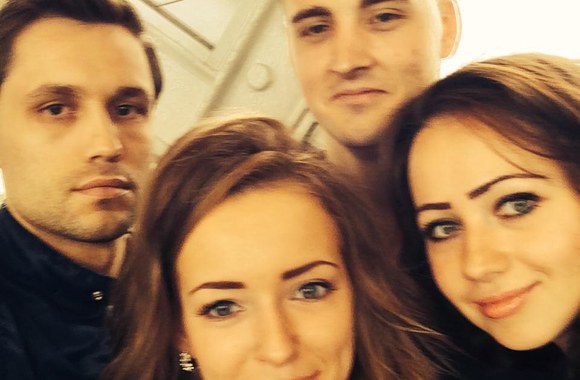 Monika Šalčiūtė su draugais