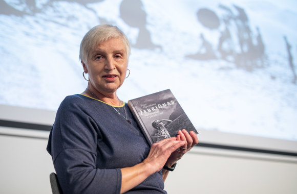 Rūtos Oginskaitės knygos „Žebriūnas. Nutylėjimai ir paradoksai“ pristatymas Nacionalinėje M. Mažvydo bibliotekoje