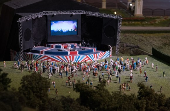 Glastonberio festivalis Didžiojoje Britanijoje