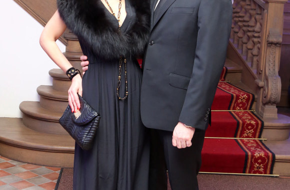 Neringa Mažeikienė su vyru Mindaugu