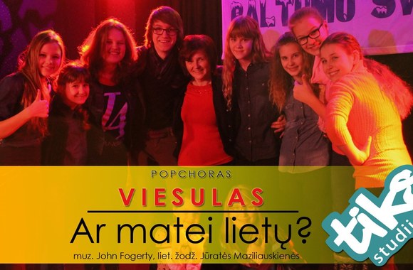 VIDEO kadras:  Popchoras „Viesulas“ pristato žinomo hito lietuvišką versiją „Ar matei lietų“