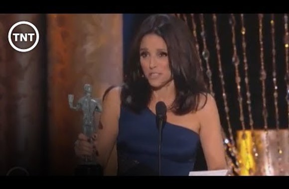 VIDEO kadras: Julios Louis-Dreyfus padėkos kalba