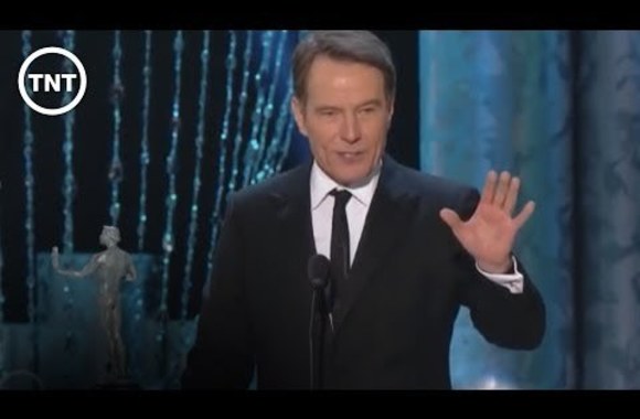 VIDEO kadras: Bryano Cranstono padėkos kalba