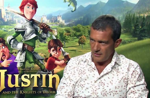 VIDEO kadras: Interviu su Antonio Banderas apie animacinio filmo kūrimą: 