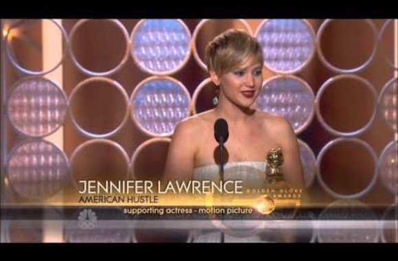 VIDEO kadras: Jennifer Lawrence padėkos kalba