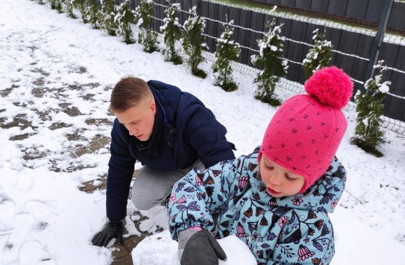 Žaidimai sniege / Asmeninio archyvo nuotr.