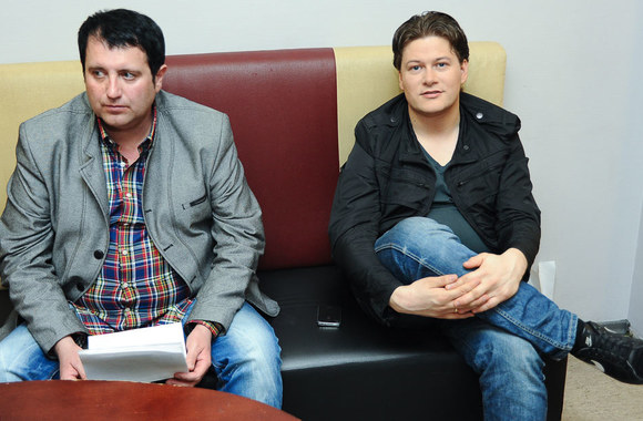 Rytis Cicinas ir Merūnas Vitulskis