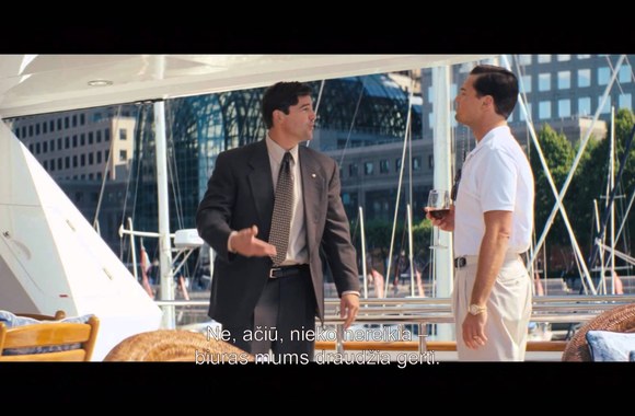 VIDEO kadras: „Volstrito vilko“ anonsas